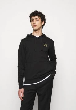 EA7 Emporio Armani Homme Sweat à Capuche Black/gold