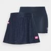 EA7 Emporio Armani Femme TENNIS PRO SKIRT Jupe De Sport Blu Navy