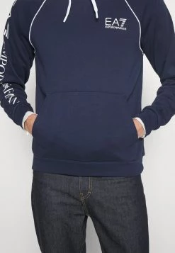 EA7 Emporio Armani Sweatshirt Dark Blue Homme -EA7 Emporio Armani Soldes Magasin 02c3260d544c46d49ad53a2d32889404