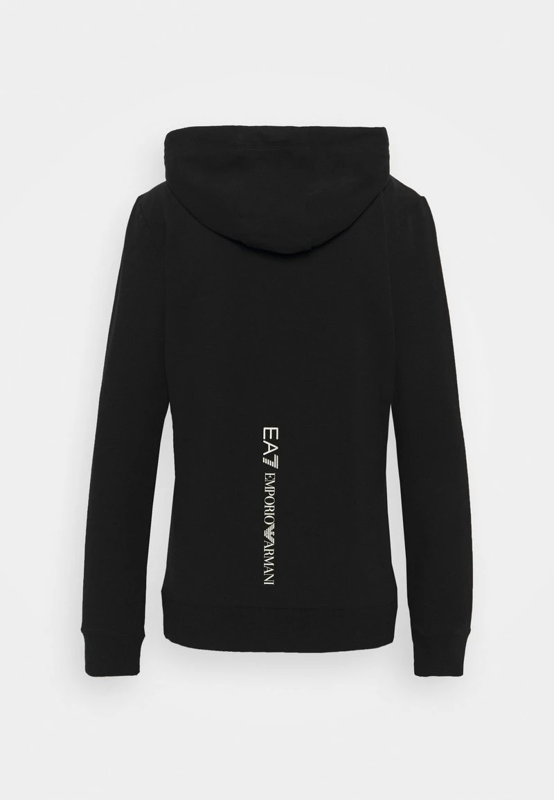 EA7 Emporio Armani Femme Sweatshirt Black/light Gold 2 EA7 Emporio Armani Femme Sweatshirt Black/light Gold – Image 2