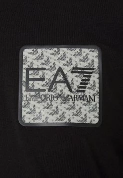 EA7 Emporio Armani Homme T Shirt Imprimé Black -EA7 Emporio Armani Soldes Magasin 034a93475dff441fa1022b6e83e3be13