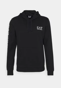 EA7 Emporio Armani Sweatshirt Black/white Homme -EA7 Emporio Armani Soldes Magasin 0863b6a6aab6419891fb5132a41ee485
