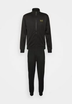 EA7 Emporio Armani TRACKSUIT Survêtement Black Homme -EA7 Emporio Armani Soldes Magasin 0a232b7153e446c59a83cd4eda96a713