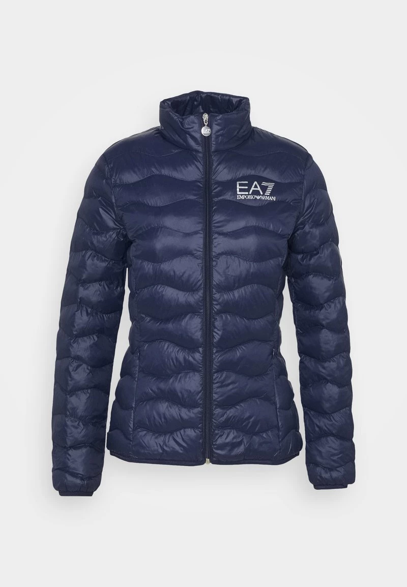 EA7 Emporio Armani JACKET Veste Mi Saison Dark Blue Femme 5 EA7 Emporio Armani JACKET Veste Mi Saison Dark Blue Femme – Image 5