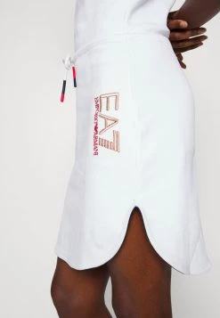 EA7 Emporio Armani TENNIS CLUB DRESS Robe De Sport Bianco Femme -EA7 Emporio Armani Soldes Magasin 0e6e6a2b67404debb47f0d12e13176ac