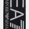 EA7 Emporio Armani Homme SEAWORLD VISIBILITY MENS TOWEL Serviette De Plage Nero
