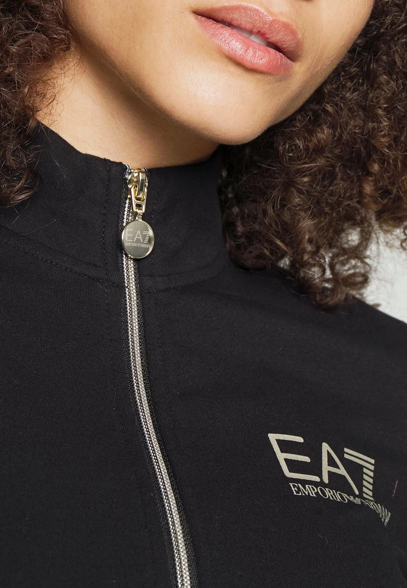 EA7 Emporio Armani Femme Sweatshirt Black/gold 6 EA7 Emporio Armani Femme Sweatshirt Black/gold – Image 6