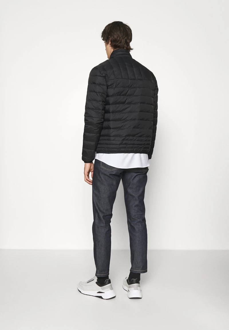 EA7 Emporio Armani Veste D'hiver Black/silver Homme 3 EA7 Emporio Armani Veste D'hiver Black/silver Homme – Image 3