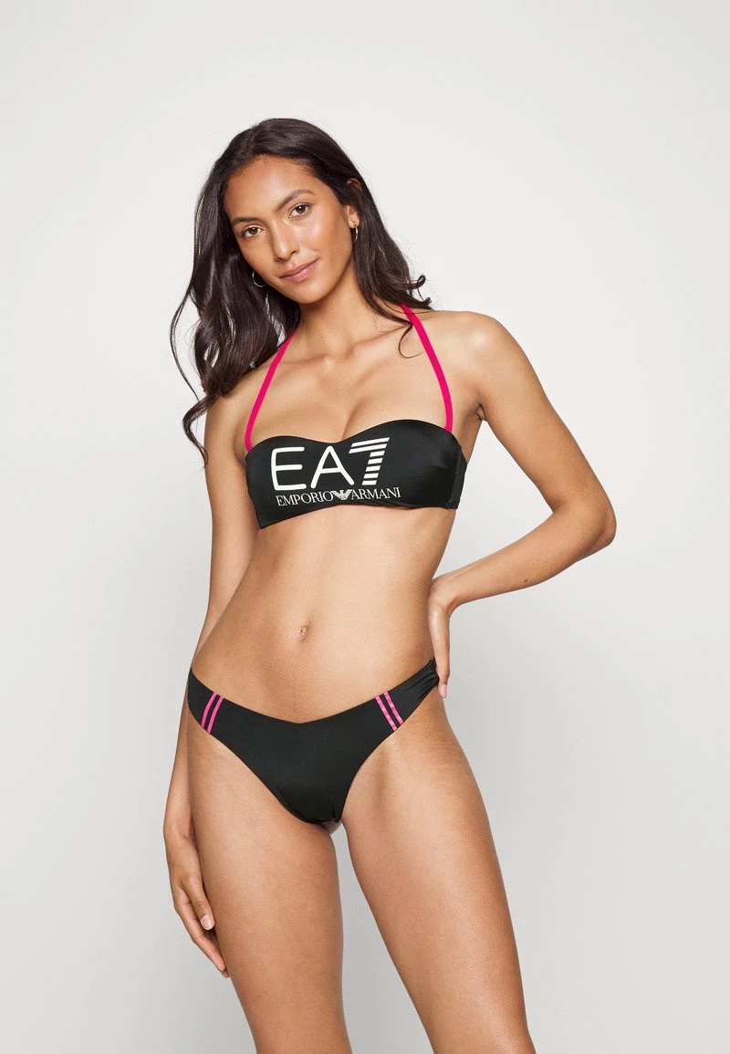 EA7 Emporio Armani Femme SEA WORLD LOGO BAND Bikini Black 2 EA7 Emporio Armani Femme SEA WORLD LOGO BAND Bikini Black – Image 2