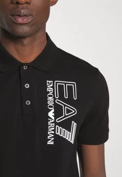 EA7 Emporio Armani Homme Polo Black -EA7 Emporio Armani Soldes Magasin 1711ce6e40924ed987f63fe0b124f495