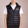 EA7 Emporio Armani Homme DOWN WAIST COAT Veste Sans Manches Black