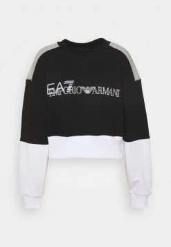 EA7 Emporio Armani T Shirt à Manches Longues Black Femme -EA7 Emporio Armani Soldes Magasin 1779281c0d3c4fd7b7eb723581cd6f65