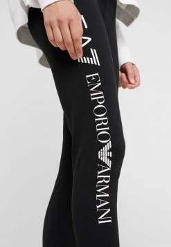 EA7 Emporio Armani Legging Black/white Femme -EA7 Emporio Armani Soldes Magasin 1857ce2b65fe476dbe06bcd17c93717a