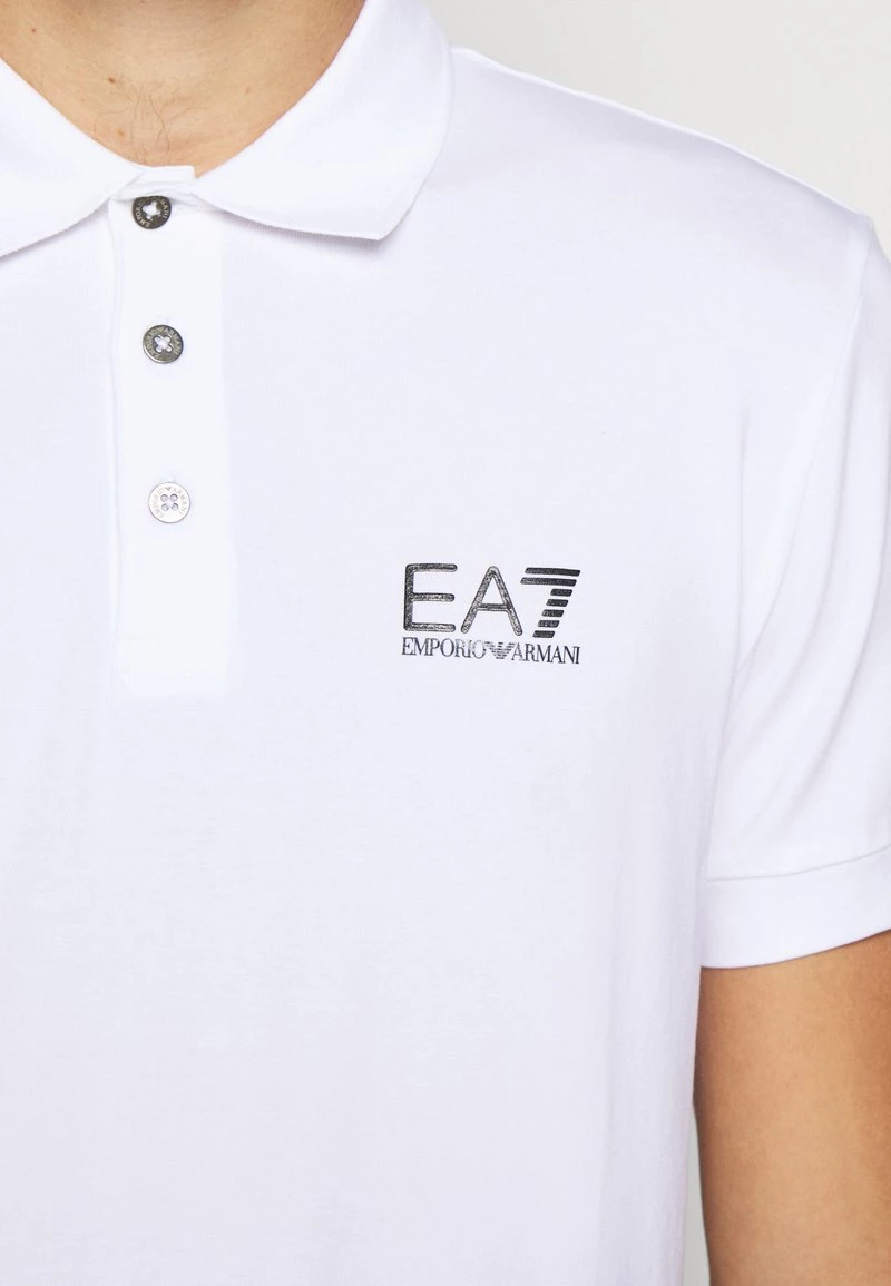 EA7 Emporio Armani Polo White Homme 6 EA7 Emporio Armani Polo White Homme – Image 6