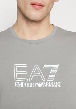 EA7 Emporio Armani Homme T Shirt Imprimé Grey -EA7 Emporio Armani Soldes Magasin 1bf7048bd3b44a2582662cdb32aac66f