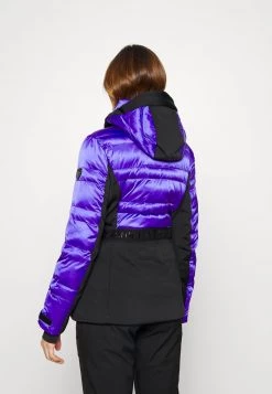 EA7 Emporio Armani Veste De Ski Deep Blue Femme -EA7 Emporio Armani Soldes Magasin 1c390928bc4442a0a3b00aab921a46ce