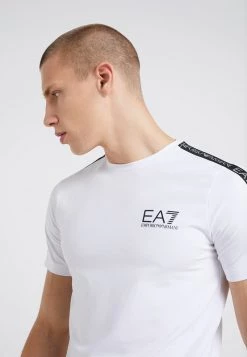 EA7 Emporio Armani Homme SIDE TAPE T Shirt Imprimé White 9 EA7 Emporio Armani Homme SIDE TAPE T Shirt Imprimé White -EA7 Emporio Armani Soldes Magasin 1cbf14cd0d504e84893c47e581c14a73