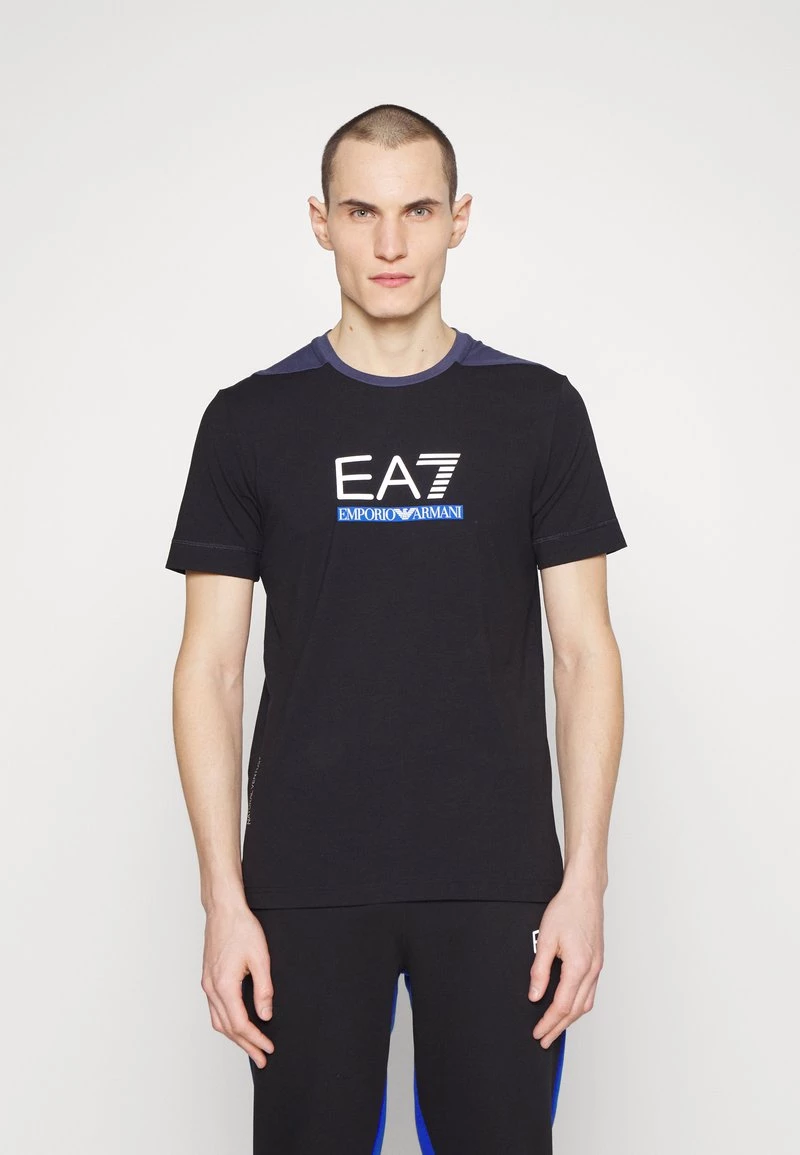EA7 Emporio Armani Homme T Shirt Imprimé Black 3 EA7 Emporio Armani Homme T Shirt Imprimé Black – Image 3
