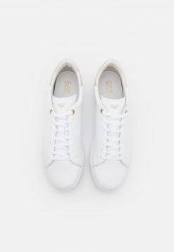 EA7 Emporio Armani UNISEX Baskets Basses White/gold 9 EA7 Emporio Armani UNISEX Baskets Basses White/gold -EA7 Emporio Armani Soldes Magasin 205364cfba294cef90b079bf93ff2447