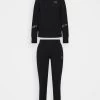 EA7 Emporio Armani Femme TRACKSUIT SET Sweatshirt Black/gold