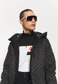 EA7 Emporio Armani Homme Veste De Ski Eagle Fancy Black -EA7 Emporio Armani Soldes Magasin 20af43a2a1de484ba96fa88025e4d525