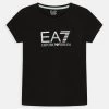 EA7 Emporio Armani Enfant T Shirt Imprimé Black