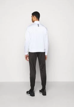 EA7 Emporio Armani TRACKSUIT Survêtement White/black Homme -EA7 Emporio Armani Soldes Magasin 22d9261bf2624a319dc37e7c73ef7356