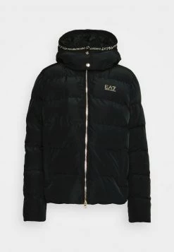EA7 Emporio Armani Veste D'hiver Black Femme -EA7 Emporio Armani Soldes Magasin 2498d019e24c415684807af102bc12b5