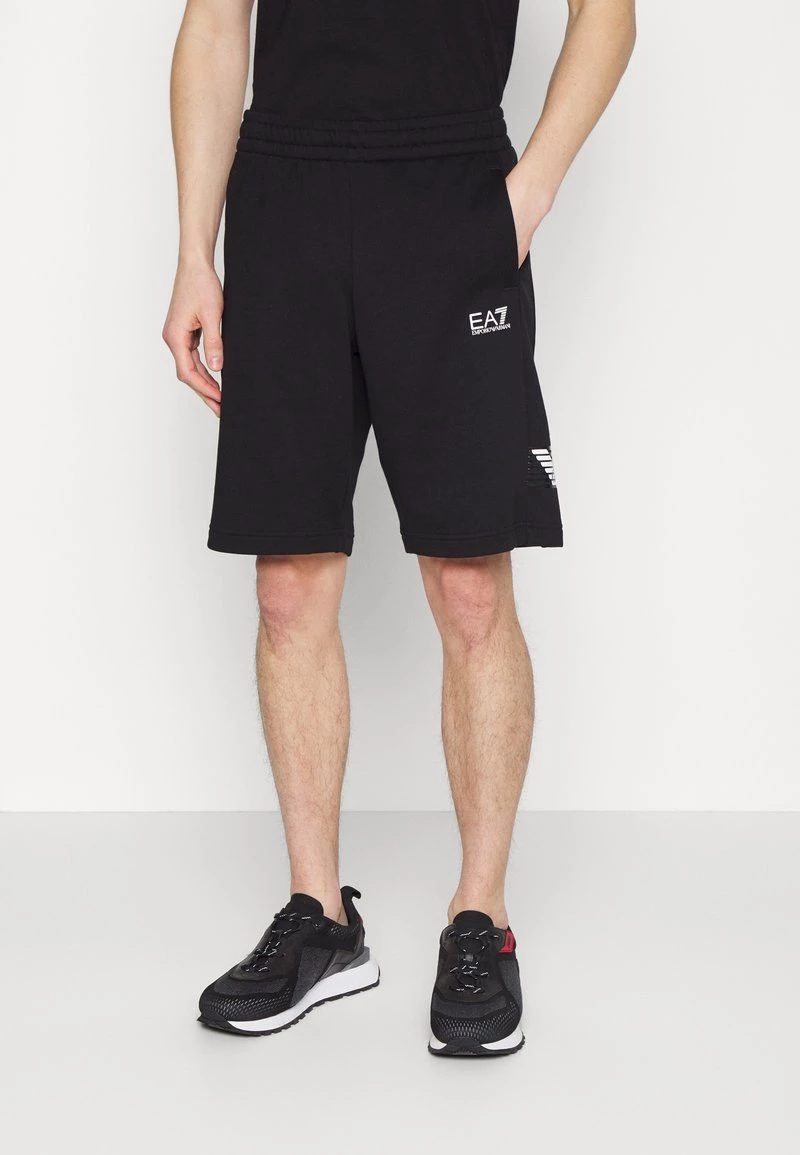 EA7 Emporio Armani BERMUDA Short Black Homme 1 EA7 Emporio Armani BERMUDA Short Black Homme
