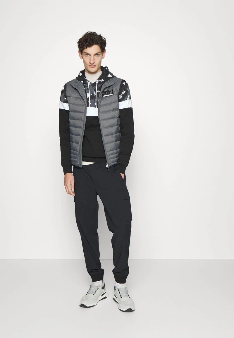 EA7 Emporio Armani Homme Sweatshirt Black/dark Grey 2 EA7 Emporio Armani Homme Sweatshirt Black/dark Grey – Image 2