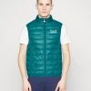 EA7 Emporio Armani DOWN WAIST COAT Veste Sans Manches Green Homme