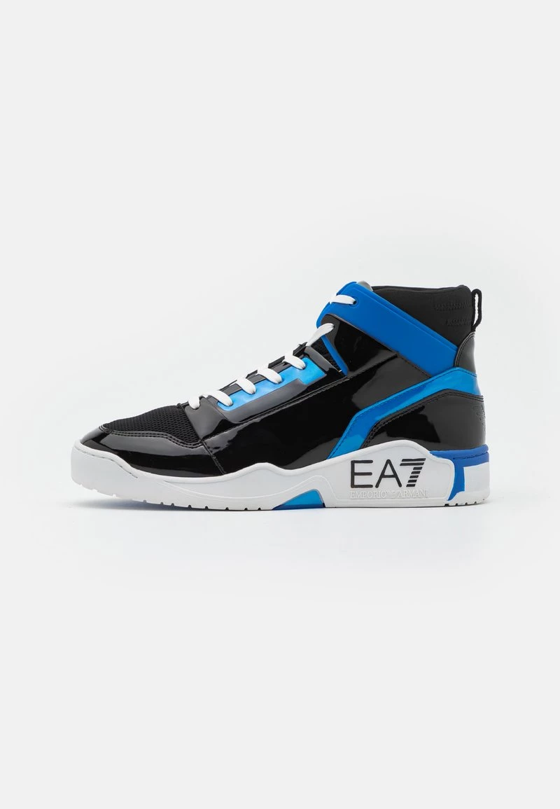 EA7 Emporio Armani UNISEX Baskets Montantes Multi Coloured/black/blue 1 EA7 Emporio Armani UNISEX Baskets Montantes Multi Coloured/black/blue