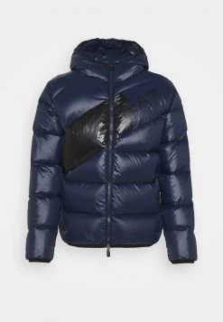 EA7 Emporio Armani Doudoune Dark Blue Homme -EA7 Emporio Armani Soldes Magasin 281e2f11104c469893247ee3318535b0