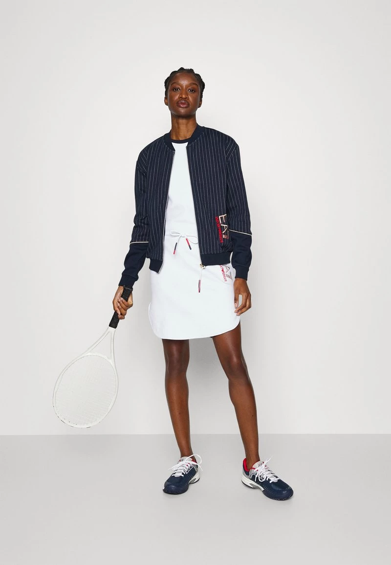 EA7 Emporio Armani Femme TENNIS CLUB Veste De Survêtement Bicolore 2 EA7 Emporio Armani Femme TENNIS CLUB Veste De Survêtement Bicolore – Image 2