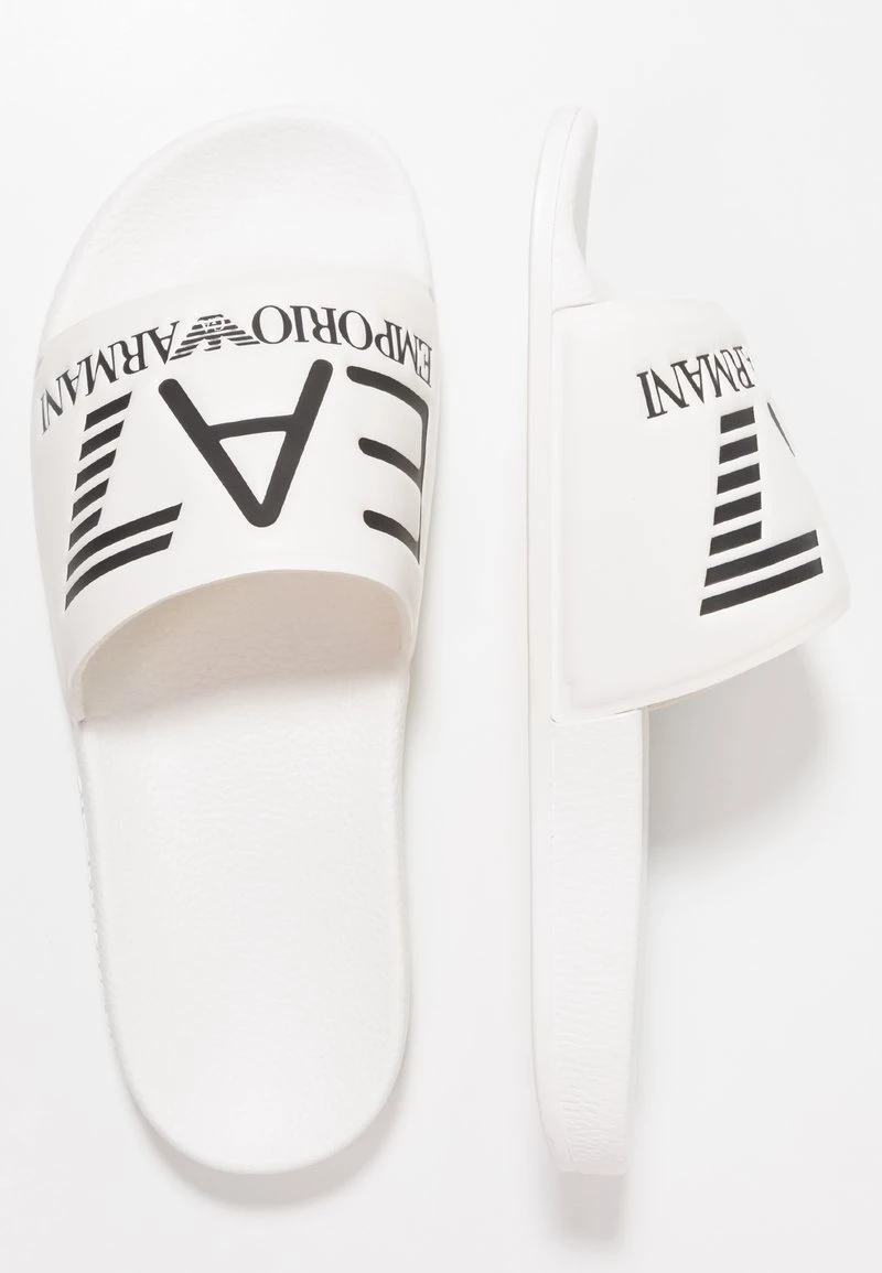EA7 Emporio Armani Mules White Unisex 2 EA7 Emporio Armani Mules White Unisex – Image 2