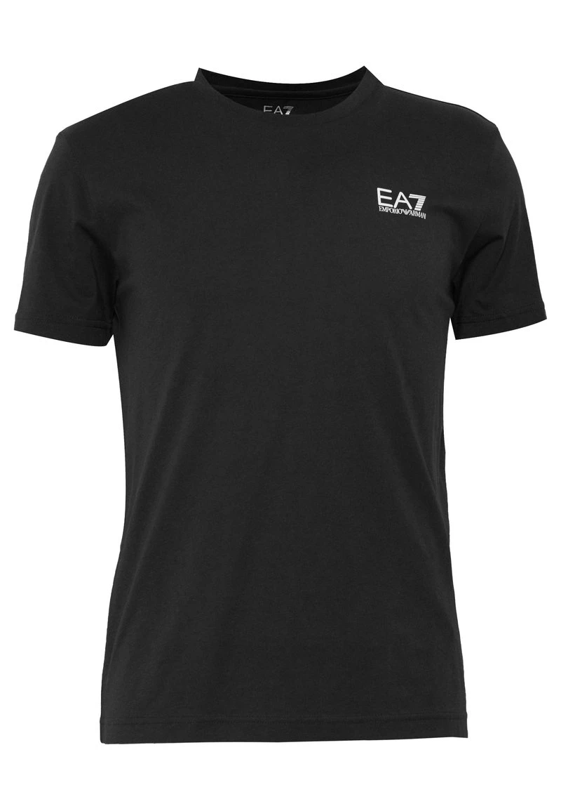 EA7 Emporio Armani T Shirt Basique Black Homme 4 EA7 Emporio Armani T Shirt Basique Black Homme – Image 4