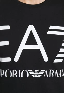 EA7 Emporio Armani T Shirt à Manches Longues Black Homme -EA7 Emporio Armani Soldes Magasin 2c7beca2ee1046a6852355bc56bc17f8