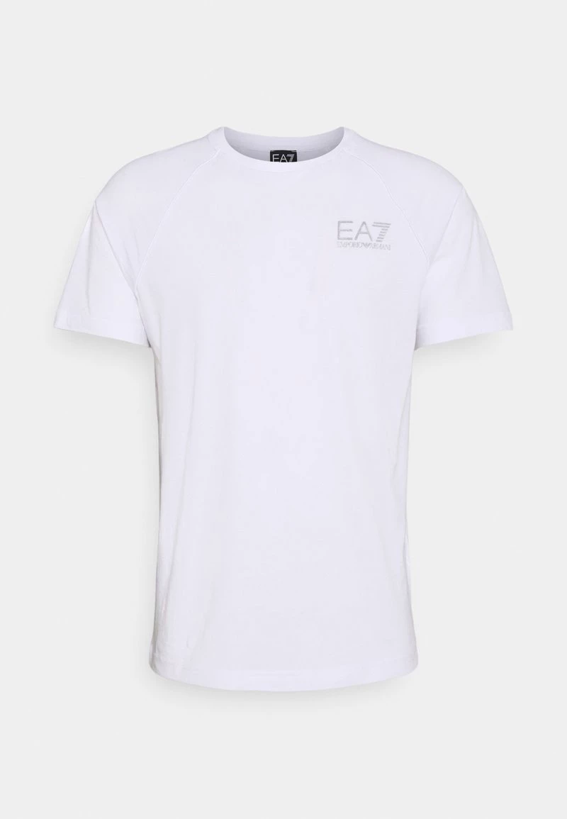 EA7 Emporio Armani T Shirt Imprimé White/black Homme 4 EA7 Emporio Armani T Shirt Imprimé White/black Homme – Image 4