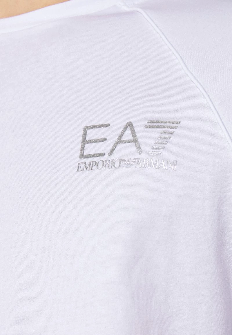 EA7 Emporio Armani T Shirt Imprimé White/black Homme 5 EA7 Emporio Armani T Shirt Imprimé White/black Homme – Image 5