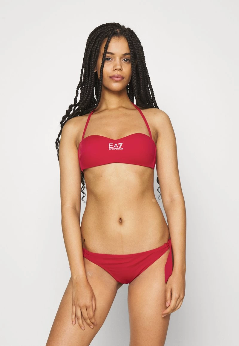 EA7 Emporio Armani SEAWORLD MAXI LOGO BAND Bikini Rosso/red Femme 1 EA7 Emporio Armani SEAWORLD MAXI LOGO BAND Bikini Rosso/red Femme
