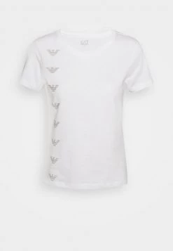 EA7 Emporio Armani Femme T Shirt Imprimé White