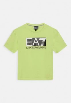 EA7 Emporio Armani Enfant T Shirt Imprimé Light Green