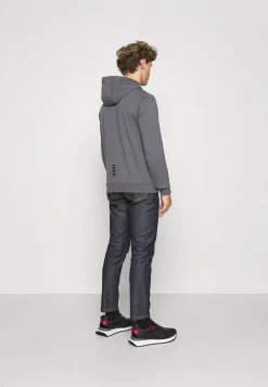 EA7 Emporio Armani Sweat à Capuche Dark Grey/white Homme 9 EA7 Emporio Armani Sweat à Capuche Dark Grey/white Homme -EA7 Emporio Armani Soldes Magasin 2f036be9512f464885c411ca830b4870