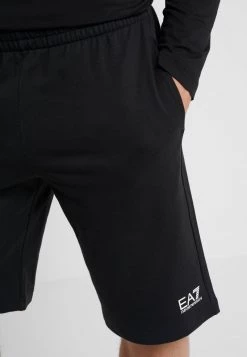 EA7 Emporio Armani Homme BERMUDA Pantalon De Survêtement Black -EA7 Emporio Armani Soldes Magasin 31492bc4f5114250a0ffbafb13172604