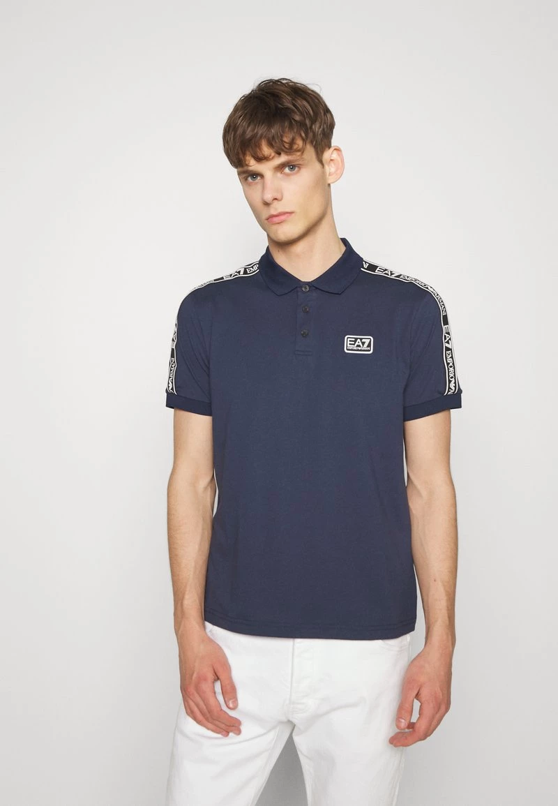 EA7 Emporio Armani Polo Dark Blue Homme 1 EA7 Emporio Armani Polo Dark Blue Homme