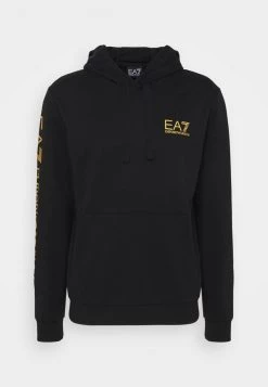 EA7 Emporio Armani Homme Sweatshirt Black/gold Coloured -EA7 Emporio Armani Soldes Magasin 3208ab52fe1745b5a219248715b5e0d6