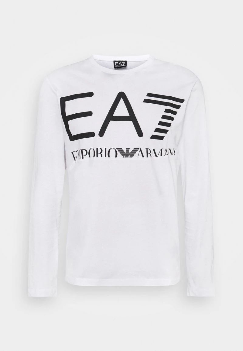 EA7 Emporio Armani Homme T Shirt à Manches Longues White/black 5 EA7 Emporio Armani Homme T Shirt à Manches Longues White/black – Image 5