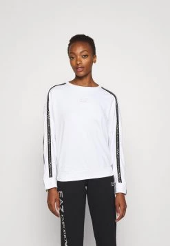 EA7 Emporio Armani T Shirt à Manches Longues White Femme