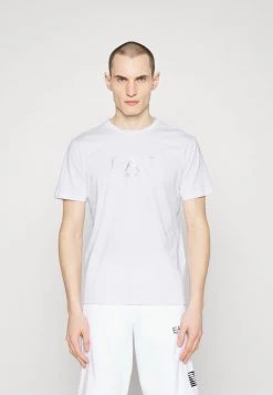 EA7 Emporio Armani Homme T Shirt Imprimé White