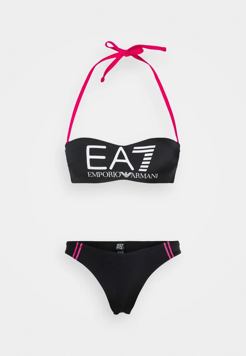 EA7 Emporio Armani Femme SEA WORLD LOGO BAND Bikini Black 6 EA7 Emporio Armani Femme SEA WORLD LOGO BAND Bikini Black – Image 6